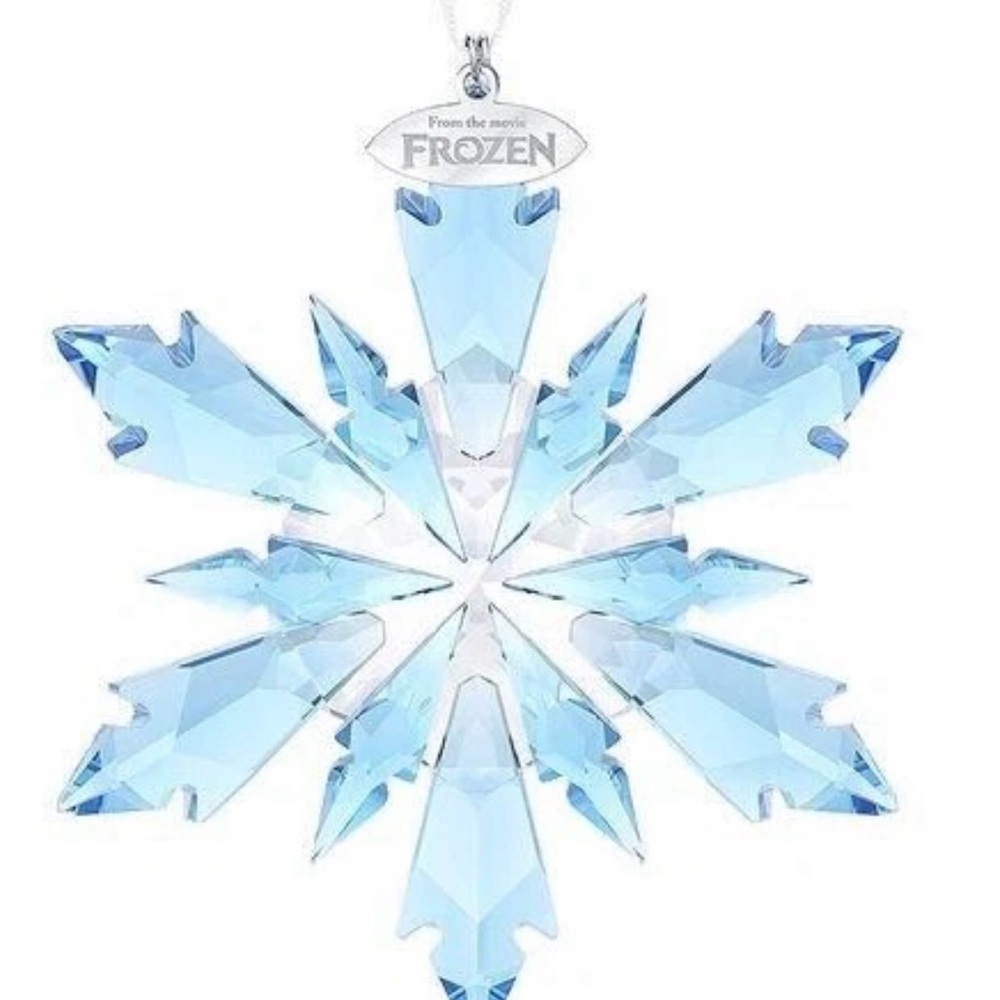 Swarovski Blue Snowflake Ornament